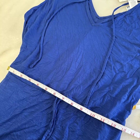 Tommy Bahama Womens Blue Double V Long Summer Maxi Dress S/ P - Picture 5 of 7